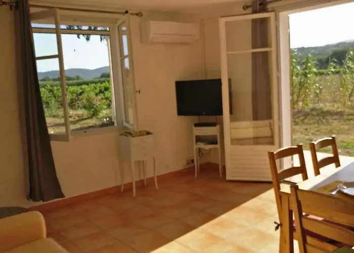 Les Vignes Et La Pinede Pres De La Apartment *